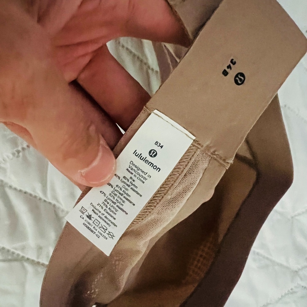 Lululemon - Awake to Lace Bra, 34B, Never Worn and New With Tags! - Picture 7 of 7